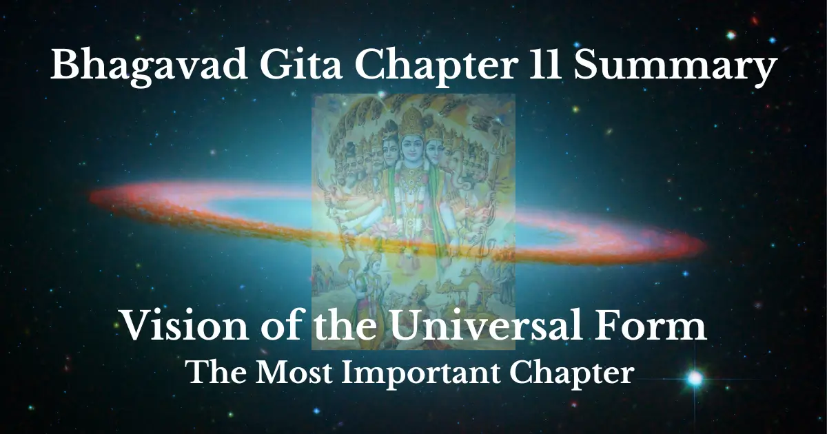 Bhagavad Gita Chapter 11 Summary