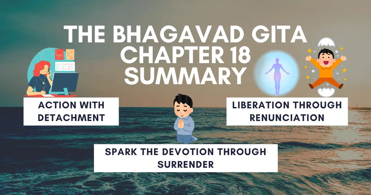 The Bhagavad Gita Chapter 18 Summary